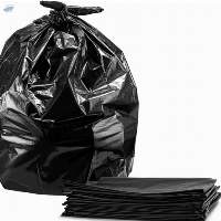 Black Plastic Garbage Bag