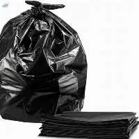 Black Plastic Garbage Bag