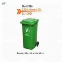 Dustbin 120 L Green CN JL-190
