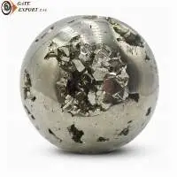 Peruvian Pyrite Tumbled Sphere