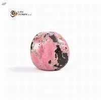 Natural Rhodonite Tumbled from Peru