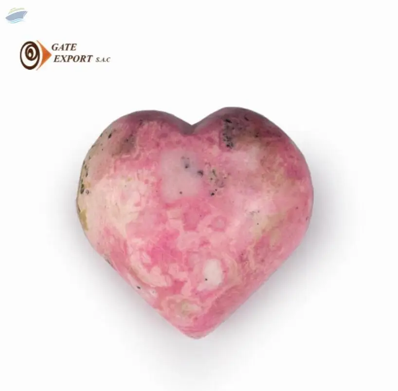 Peruvian Rhodonite Shape: Heart Tumbled