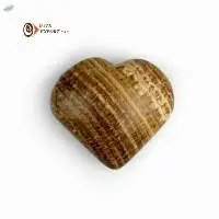 Aragonite Stone Heart Shape