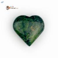 Nephrite Stone Heart Shape