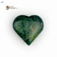 Nephrite Stone Heart Shape