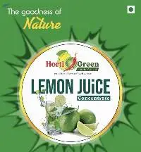 Lemon Juice Concentrate 300 GPL Cloudy