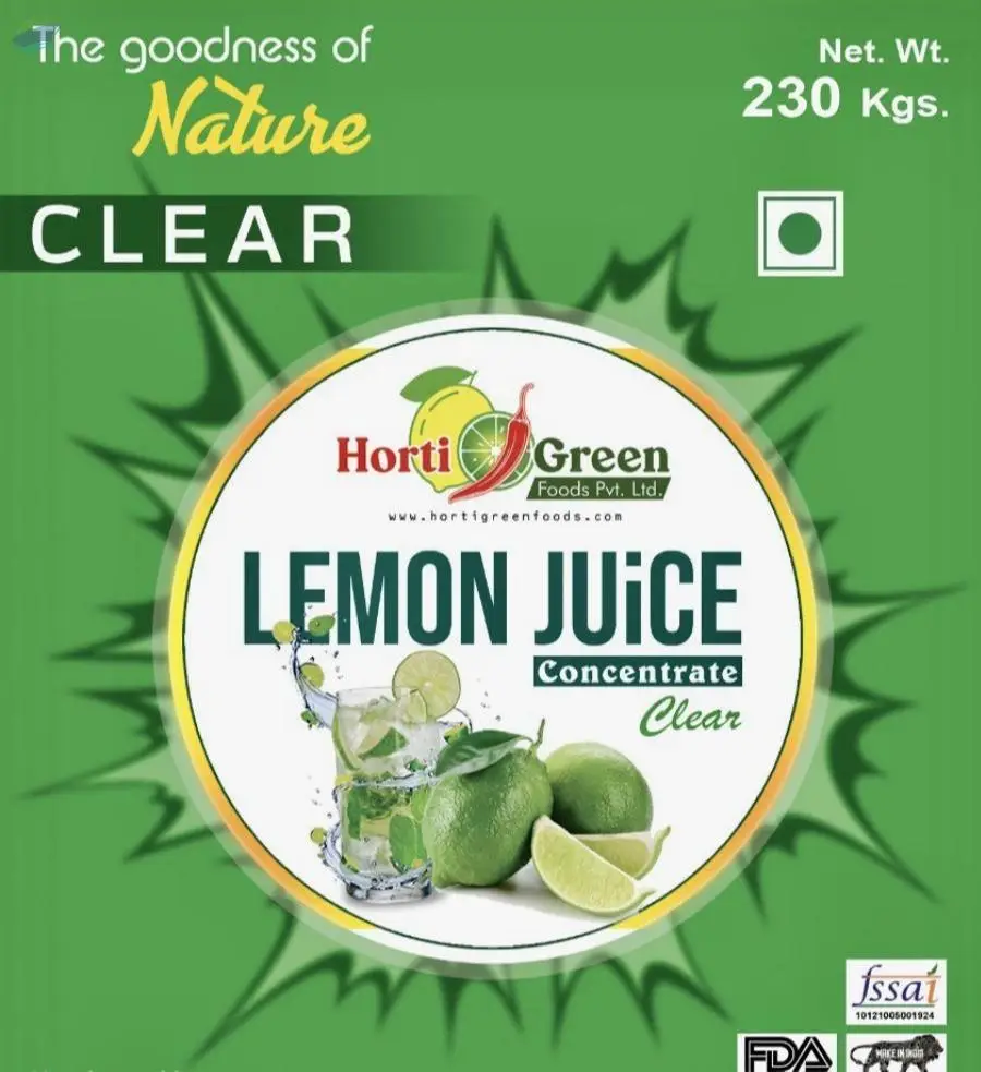 Lemon Juice Concentrate 400 GPL CLEAR