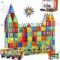 Magnetic Tiles for 3-9yrs old/STEM education
