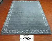Hand knotted wool/silk rugs