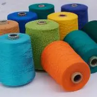 Acrylic solid yarn