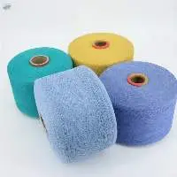 Acrylic bulked yarn