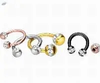 Circular Barbell Epoxy Ring