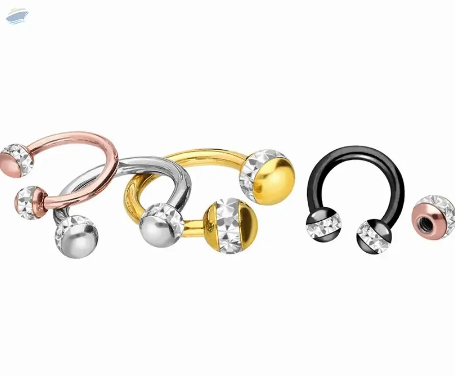 Circular Barbell Epoxy Ring