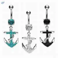 Bananabell Anchor Design with ZC&Crystal