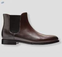 Brown Western Cowboy Leather Boots
