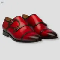 Red Patina Monk Strap