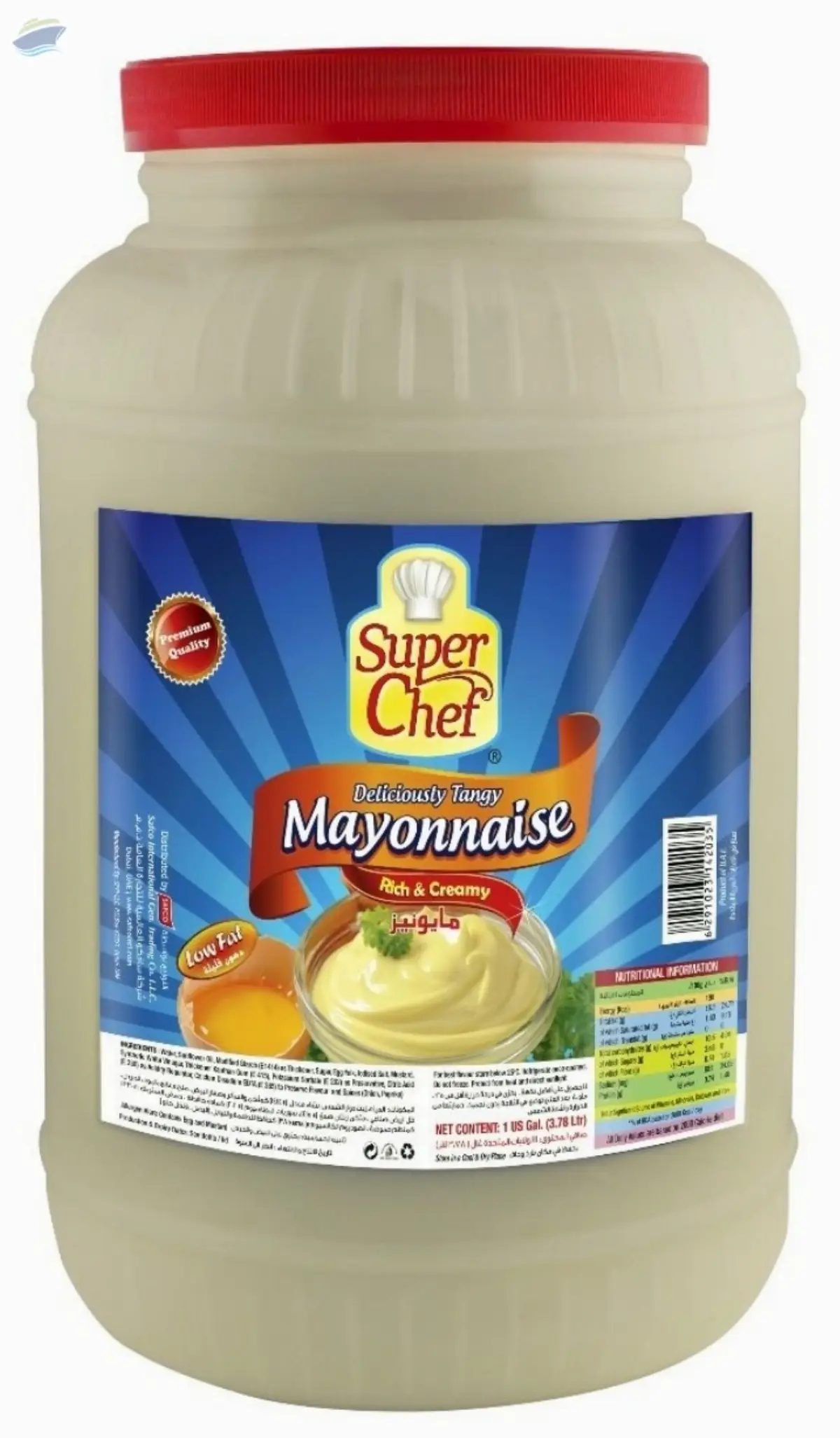 Mayonnaise 4 X 1 Gallon by BPG Foodstuff Trading LLC. Supplier from