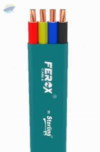 3 & 4 Core Rubber Flat Cables