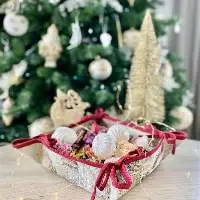 Basket For Cookies And Sweets