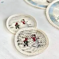 Placemat With Lace