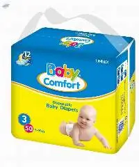 Baby Comfort Diaper Large Pack. Size: Medium