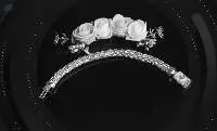 Foxtail Hand-made Oval Bracelet