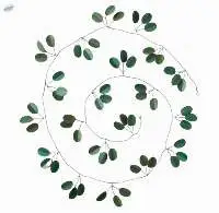 Metal Leaf Garland