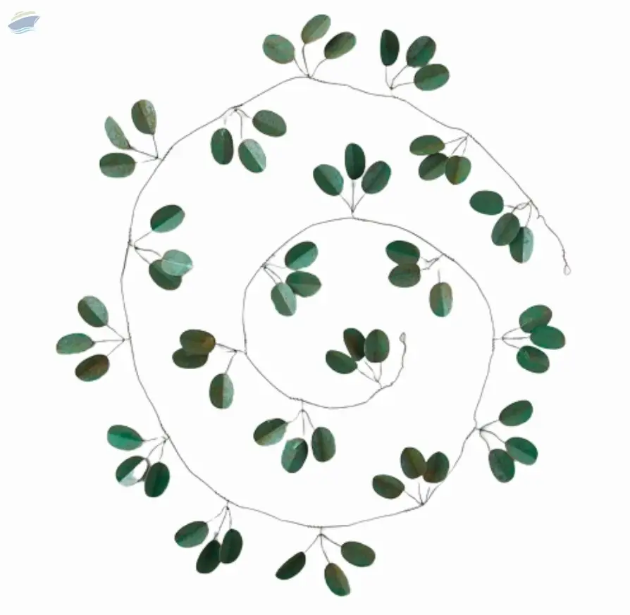 Metal Leaf Garland
