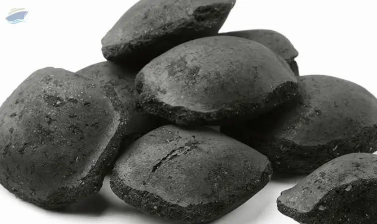 Pillow Shaped Coconut Shell Charcoal Briquettes