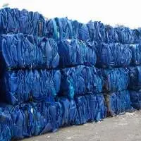 HDPE Blue Drum Baled Scrap