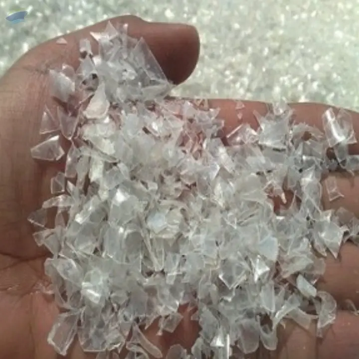 Hot Washed Clear PET Bottle Scrap/PET flakes