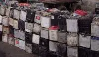 Drained Lead-Acid Battery Scrap