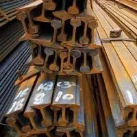 Iron and Steel Used Rails HMS 1/ 2