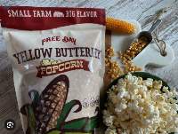 Yellow Butterfly Popcorn Premium