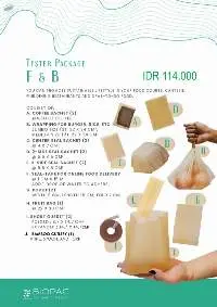 Tester Package For F&b