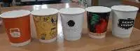 Disposable Paper Cup & Plastic Cutlery