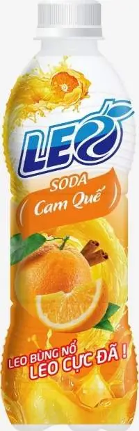 LEO Soda Orange With Cinnamon Taste