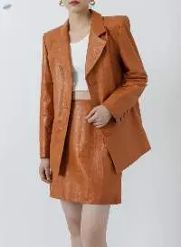 Women's Light Coated Sheep Skin Suit