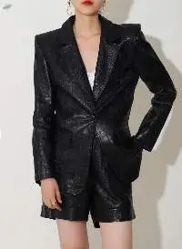 Women's Light Coated Sheepskin Suit