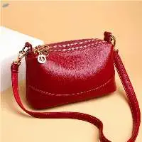 Women's Soft Leather Portable Shoulder Bag
