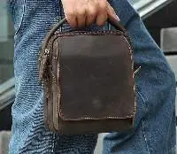 Large Capacity Leather Sports Bag