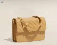 Niche Design Leather Small Square Bag