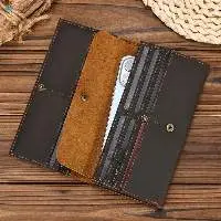 Men Authentic Lightweight Leather Wallet