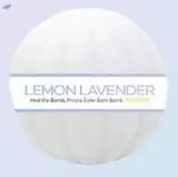 Lemon Lavender Vegan Friendly Bath Bomb