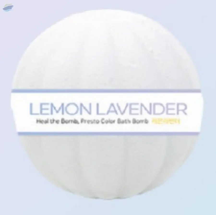 Lemon Lavender Vegan Friendly Bath Bomb