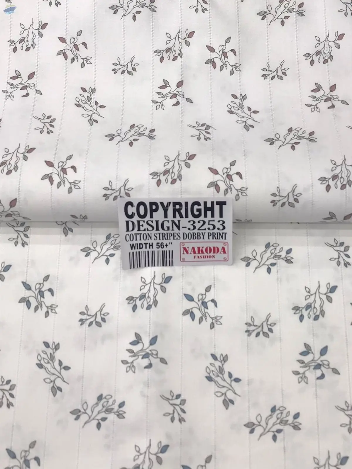 Copyright Cotton Dobby Print