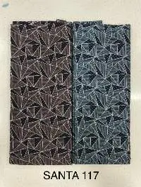 Santa Twill Discharge Print ( 100 FOLD )