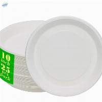 Sugarcane Bagasse Round Plate