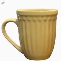 Ceramic Linear Pattern Mug