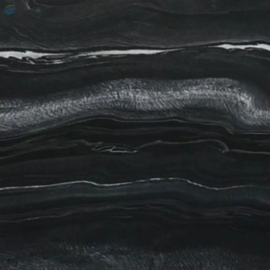 Carbon Black Marble